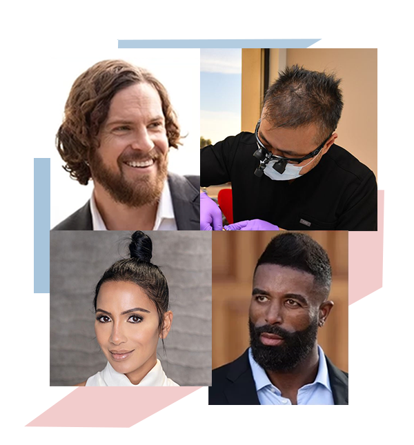 Dr. Jae Pak home page image of actual patient testimonies